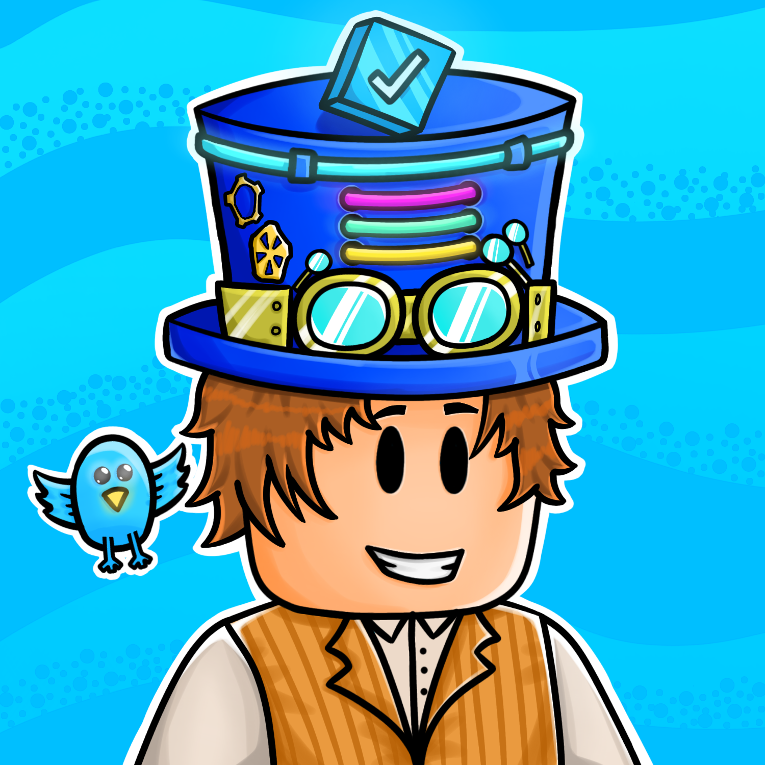 VigaTro ROBLOX developer character illustration